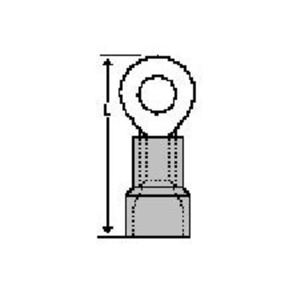 Ring Nylakrimp Funnel Entry (E-960-08), Molex, Mfr#: 190670067